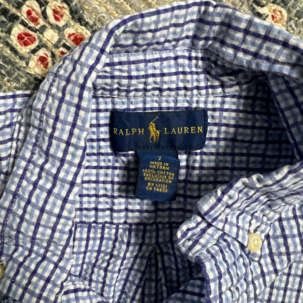 Ralph Lauren plaid button down